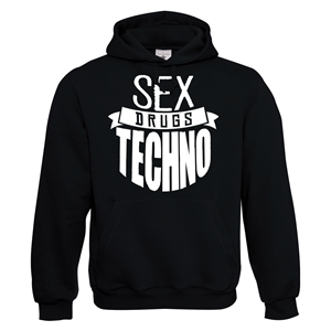 Zeige Details für SEX DRUGS TECHNO - HOODY Bild von SEX DRUGS TECHNO - HOODY