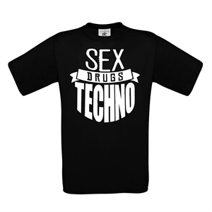 Zeige Details für SEX DRUGS TECHNO - SHIRT (schwarz) Bild von SEX DRUGS TECHNO - SHIRT (schwarz)