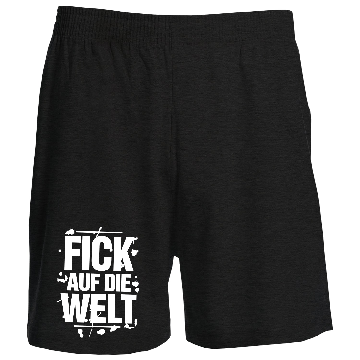 Bild von FICK AUF DIE WELT - SHORT (schwarz)